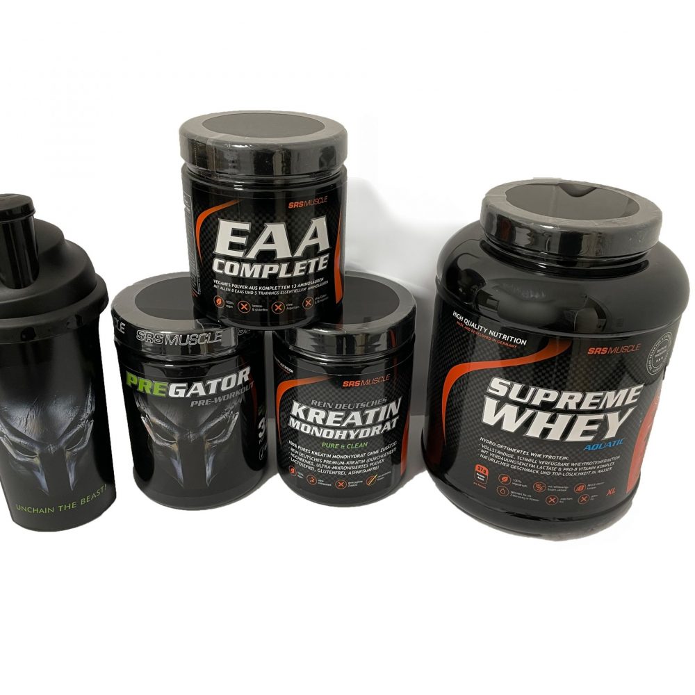 SRS Nutrition – Profi Supplement Trainingspaket XXL